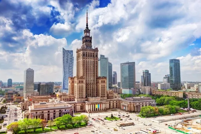 Palast der Kultur und Wissenschaft in Warschau