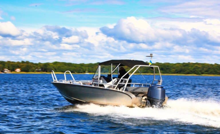 Sportboot in der Ostsee