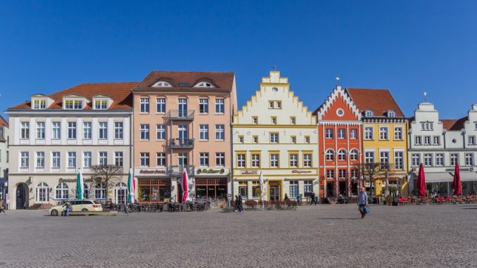 Historischer Markt in der Hansestadt Greifswald