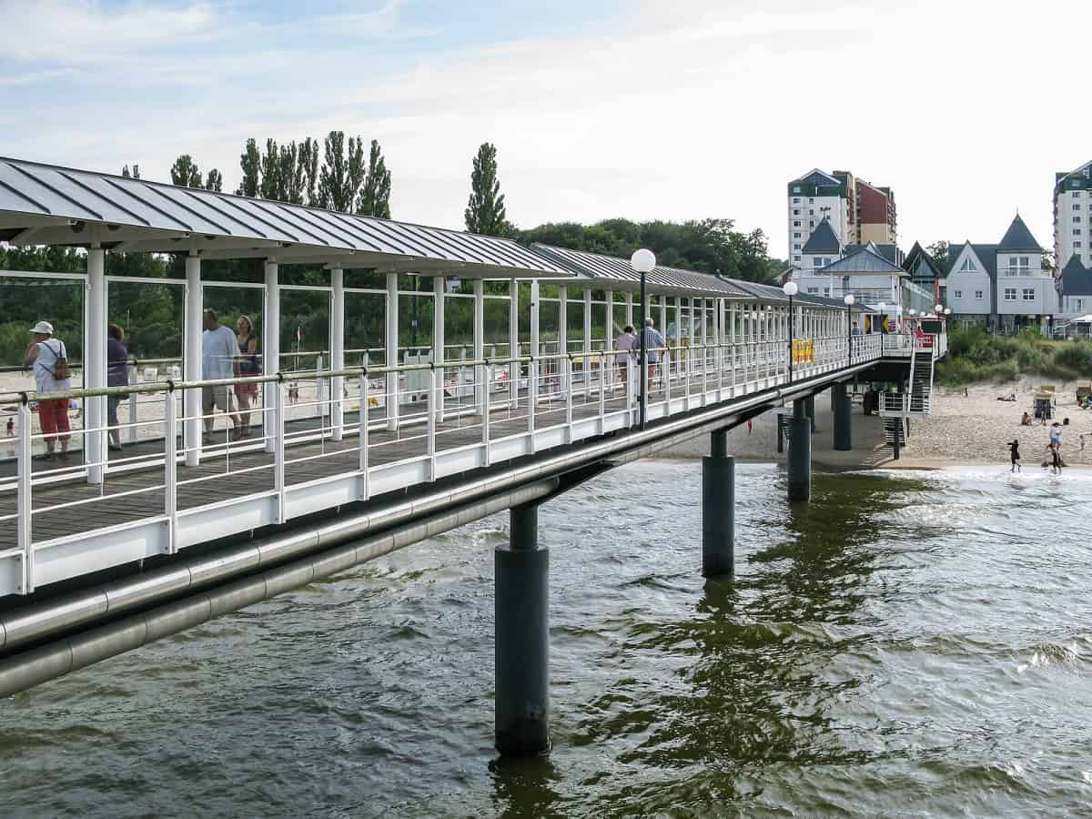 Heringsdorf Seebrücke Uferbauwerk