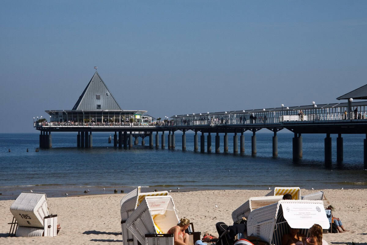 Die Seebrücke Heringsdorf (Usedom) Seebrücke Heringsdorf auf Usedom