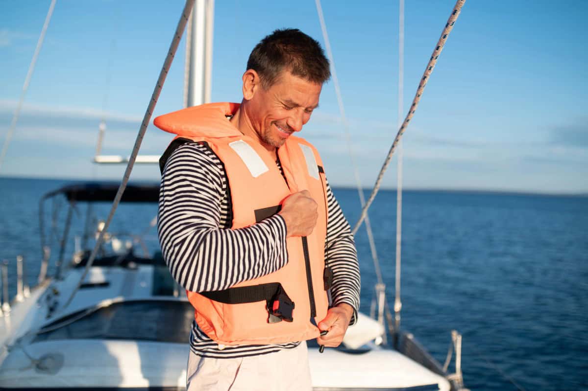 Rettungsweste Segelboot