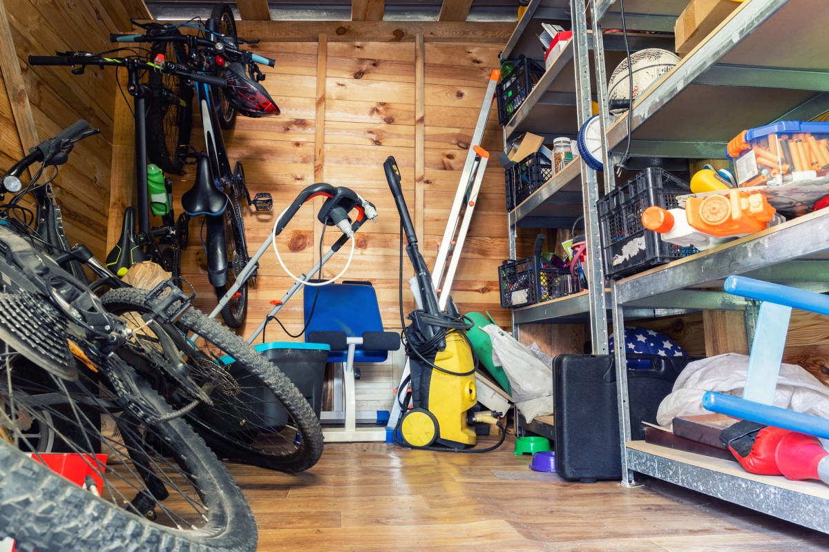 Fahrradschuppen für Feriengäste 