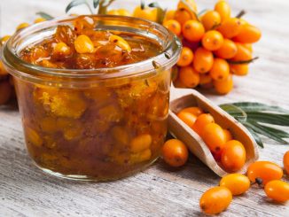 Sanddorn Marmelade von der Ostsee
