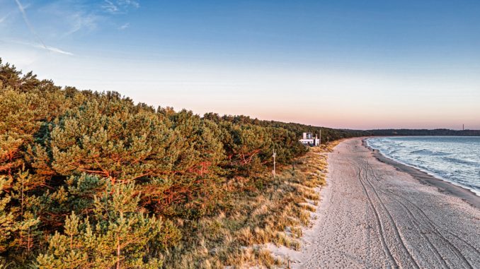 Strand in Prora auf Rügen