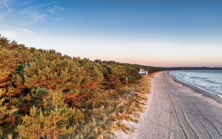 Strand in Prora auf Rügen