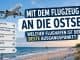 Flugzeug an die Ostsee