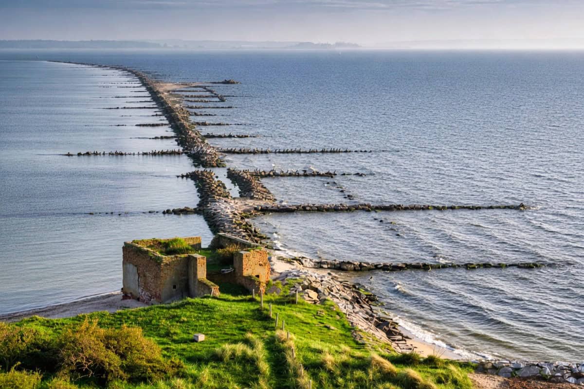 Insel Ruden: Geschichte, Natur und Besuch im Bodden Flagstellung Ruden