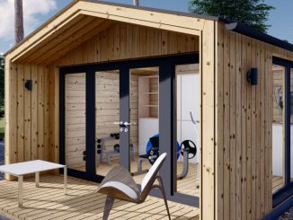 Holz Gartenhaus an der Ostsee