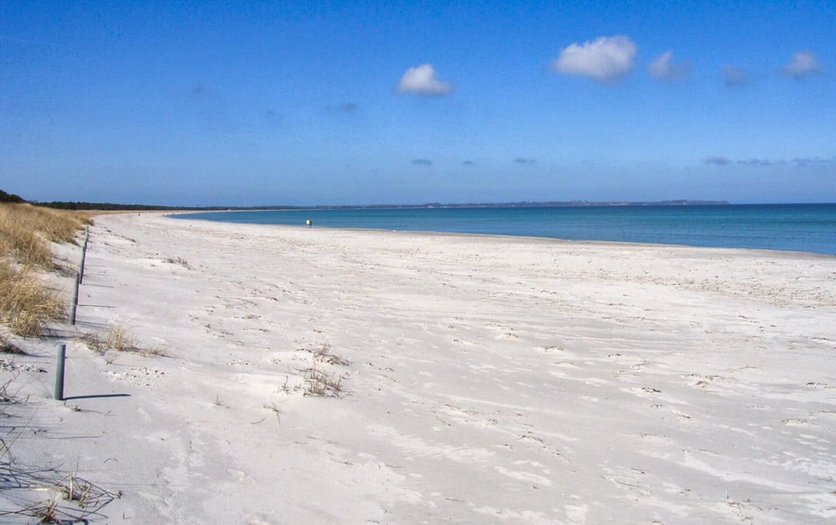 Ostsee Urlaub in Breege Juliusruh Sandstrand der Schaabe