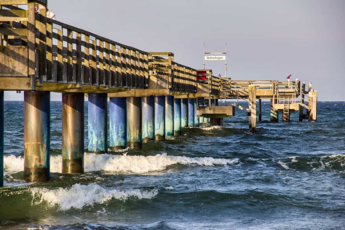 Seebrücken an der Ostsee Seebrücke Boltenhagen