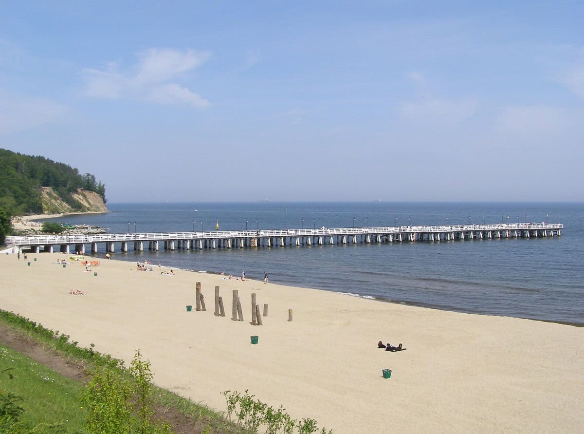 Seebrücken an der Ostsee Seebrücke Gdynia-Orłowo