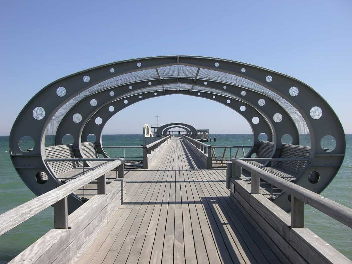 Seebrücken an der Ostsee Seebrücke Kellenhusen