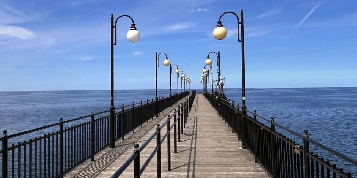 Seebrücken an der Ostsee Seebrücke Międzyzdroje