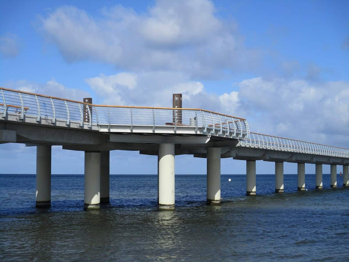 Seebrücken an der Ostsee Seebrücke Ostseebad Prerow